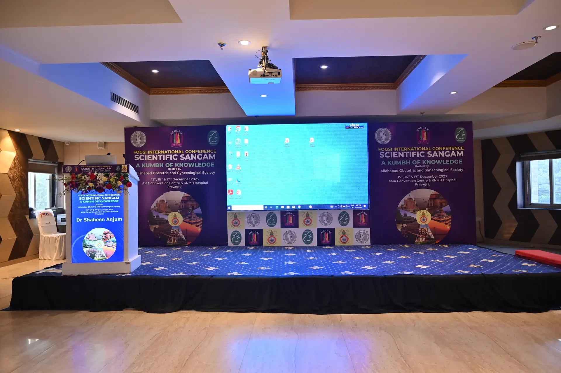 FOGSI International Conference — Scientific Sangam, Prayagraj — Hall 2